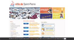 Desktop Screenshot of mairie-stpierre.fr